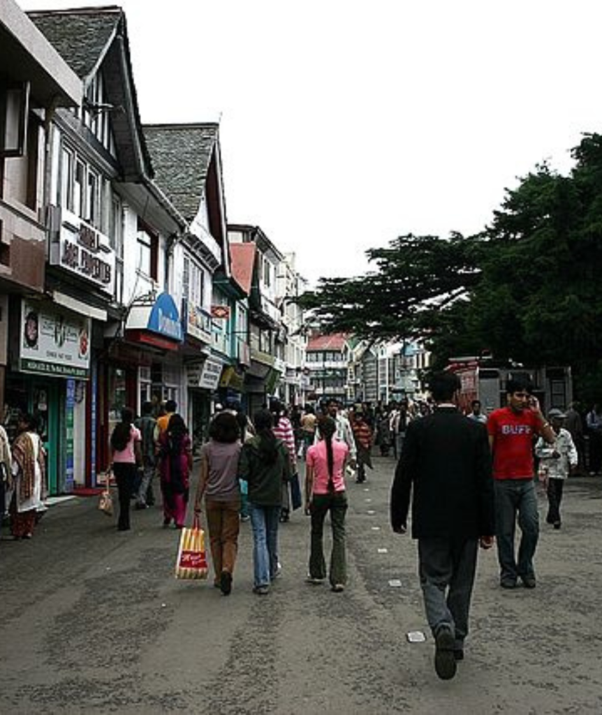 Mall Road Shimla
